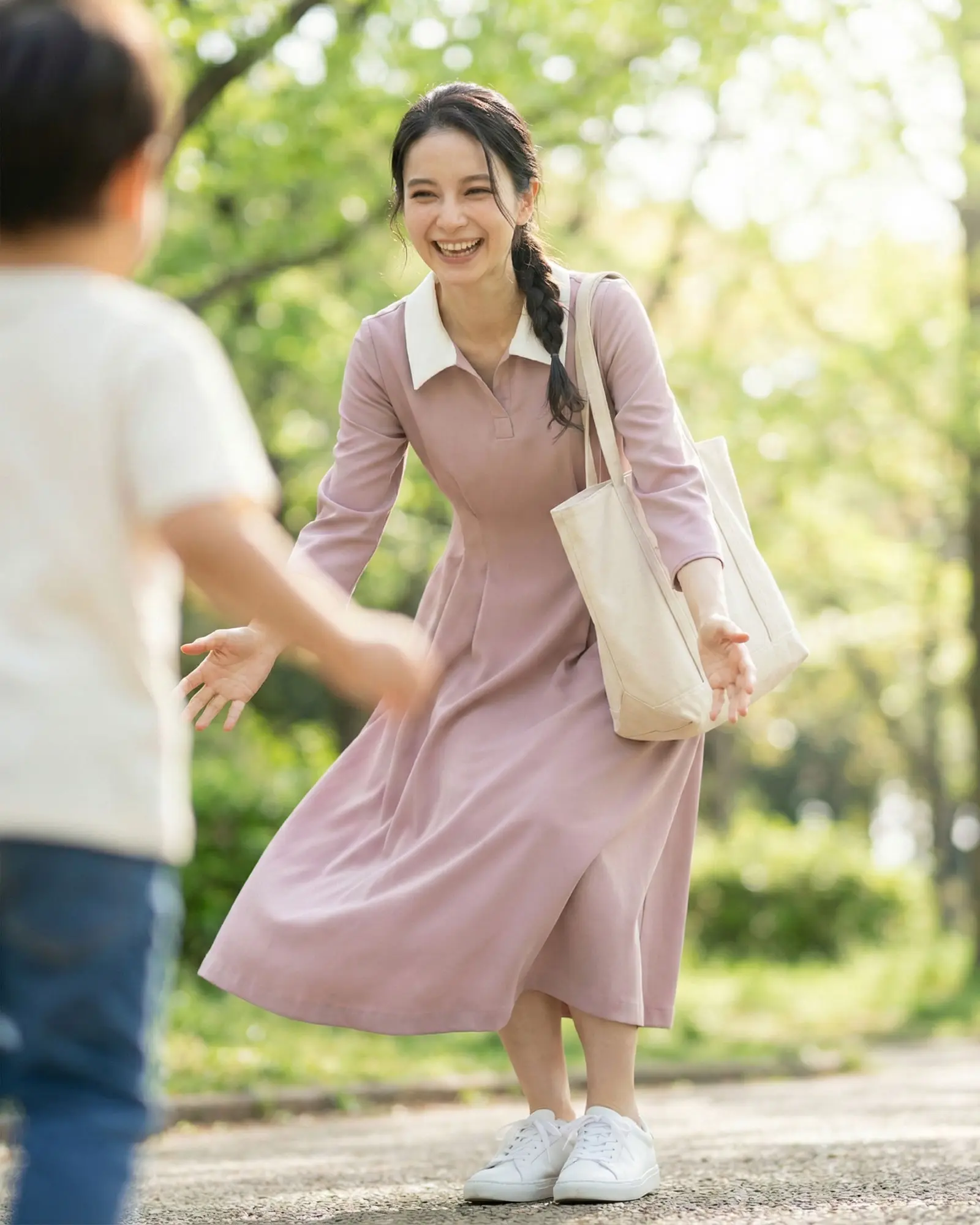忙しいママのための夏ワンピース特集｜上品で時短なREGINAの一枚