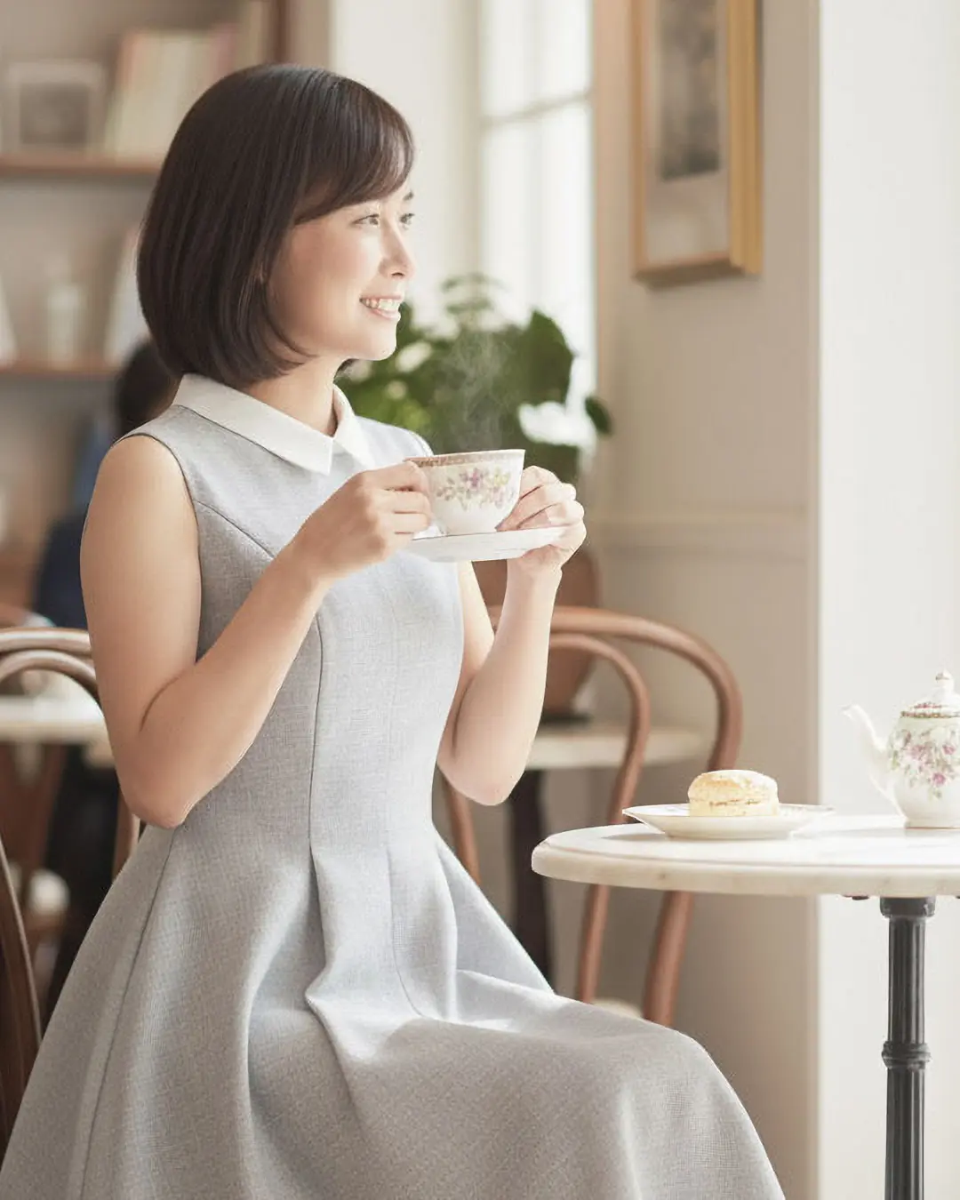 50代女性に似合う秋ワンピース 上品に輝く大人のきれいめコーデ - Salon de REGINA